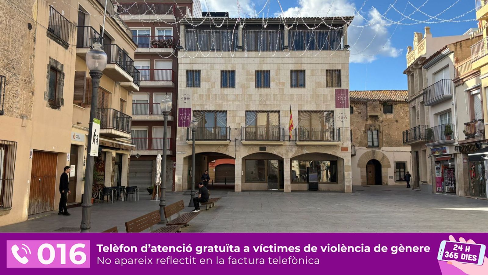 Plaça de l'Ajuntament de Calella