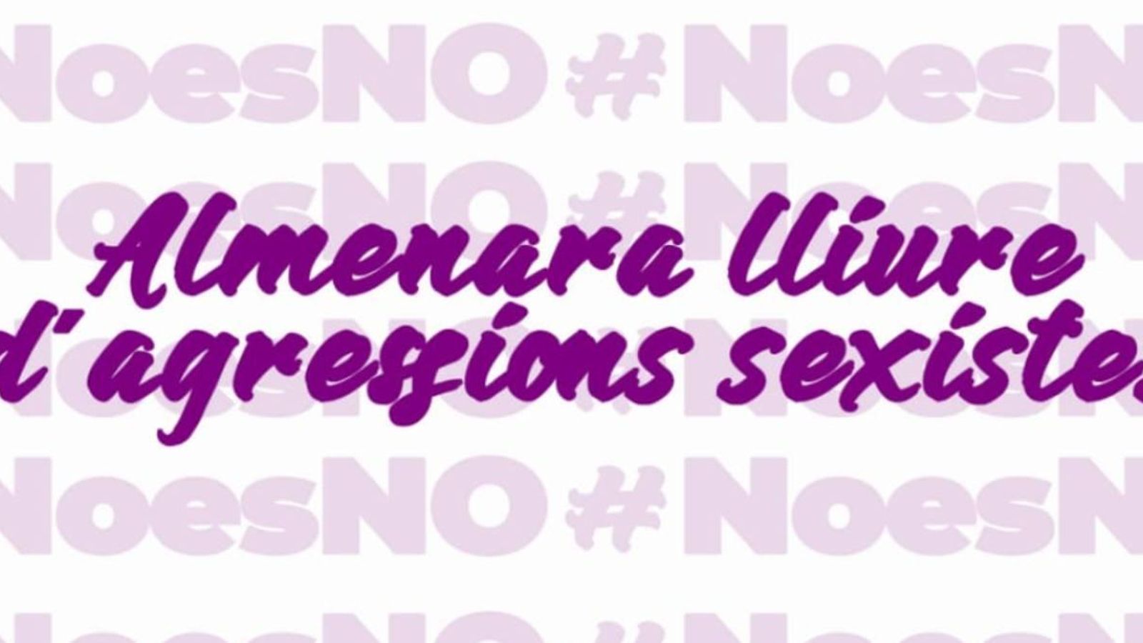 Almenara promou unes festes patronals sense agressions sexistes