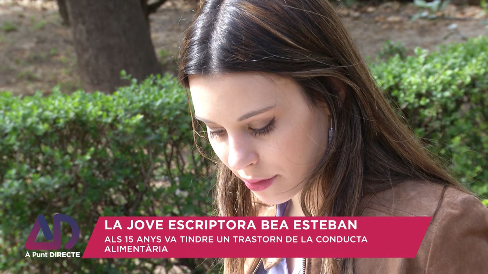 La jove escriptora Bea Esteban