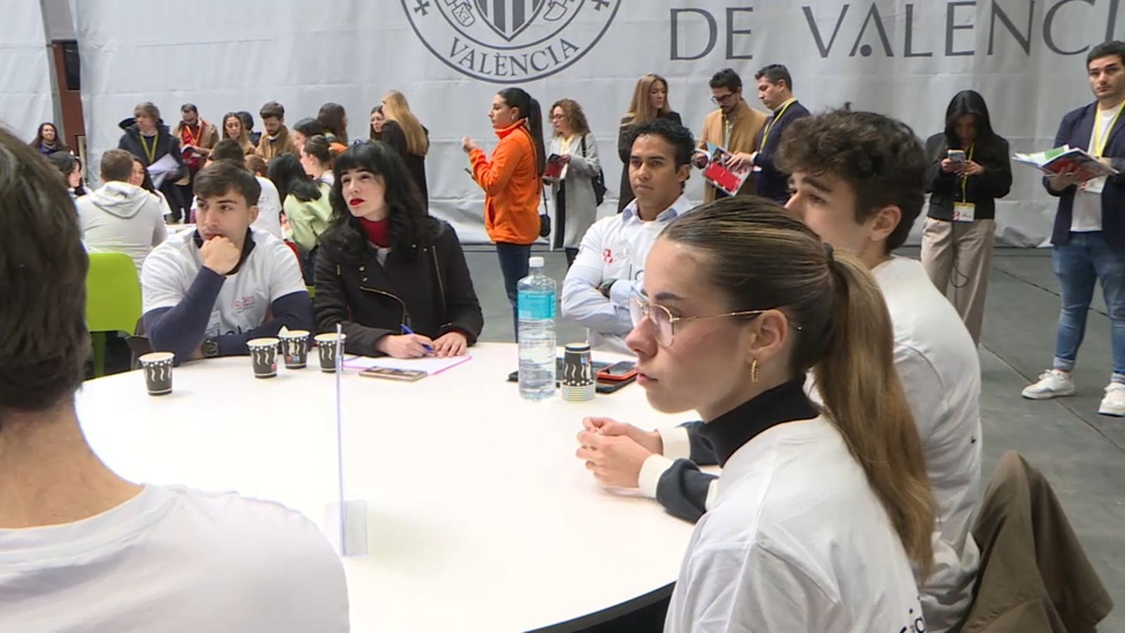 Participants en el programa 'Queda't' de la Universitat Politècnica de València