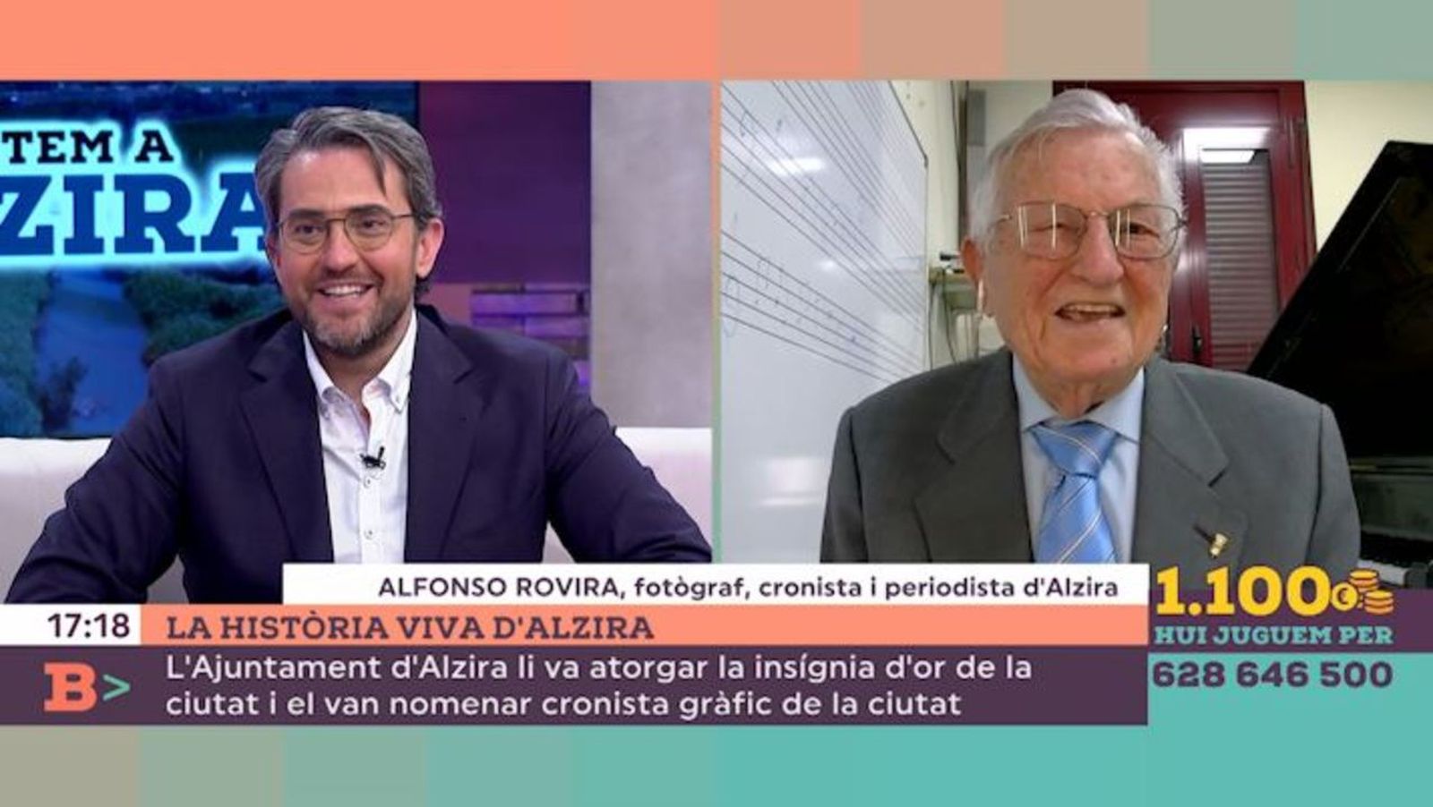 26.02.2021 | Alfonso Rovira, memòria viva d’Alzira
