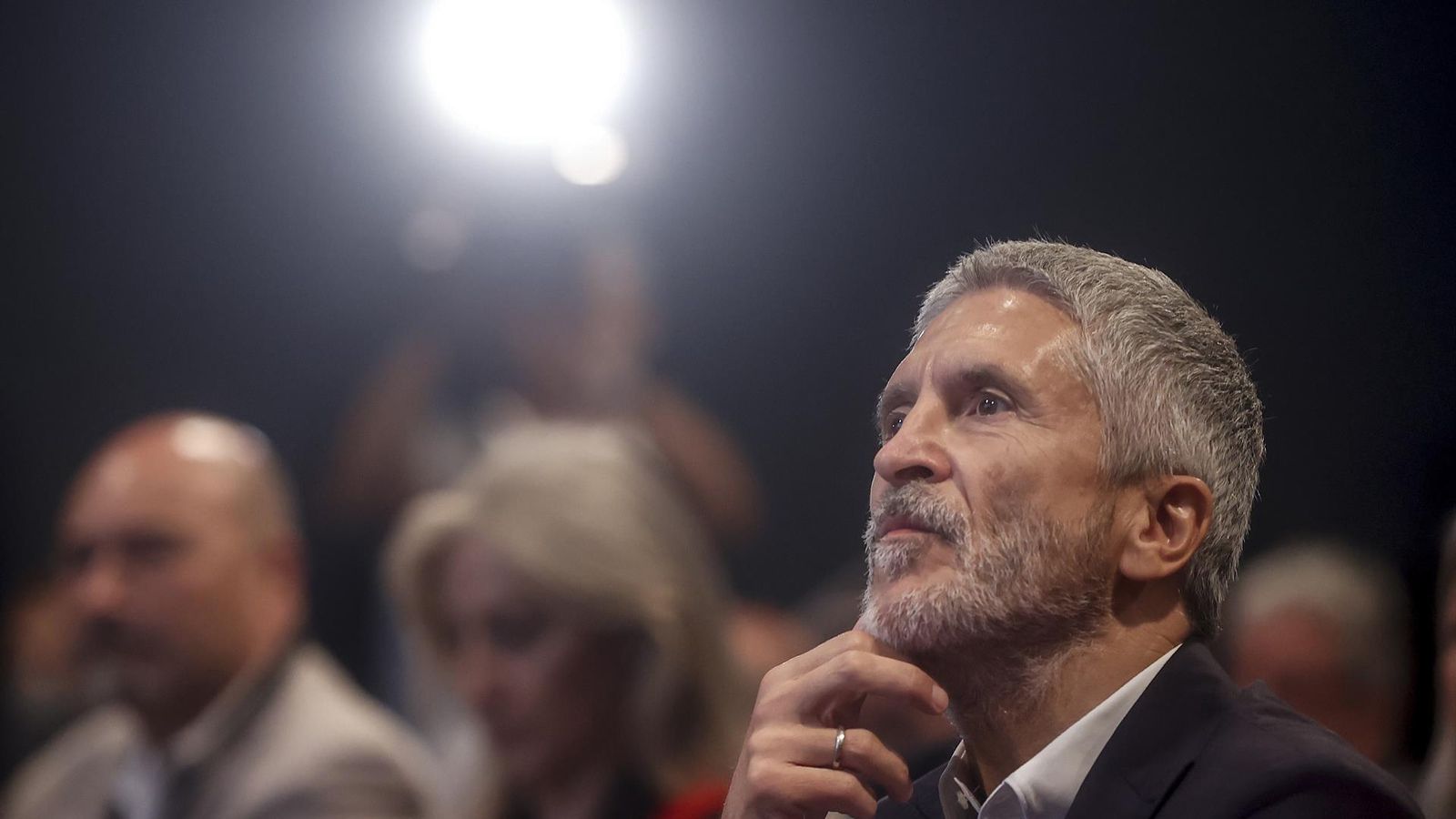 El ministre de l'Interior Fernando Grande-Marlaska en el Fórum Ciutats Segures que la FEMP celebra a València