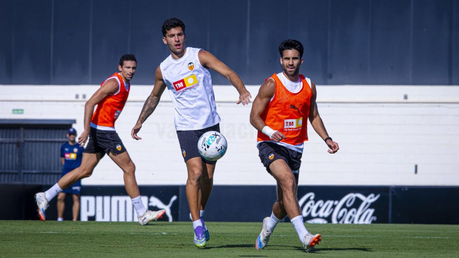 Entrenament del València CF (Foto València CF)