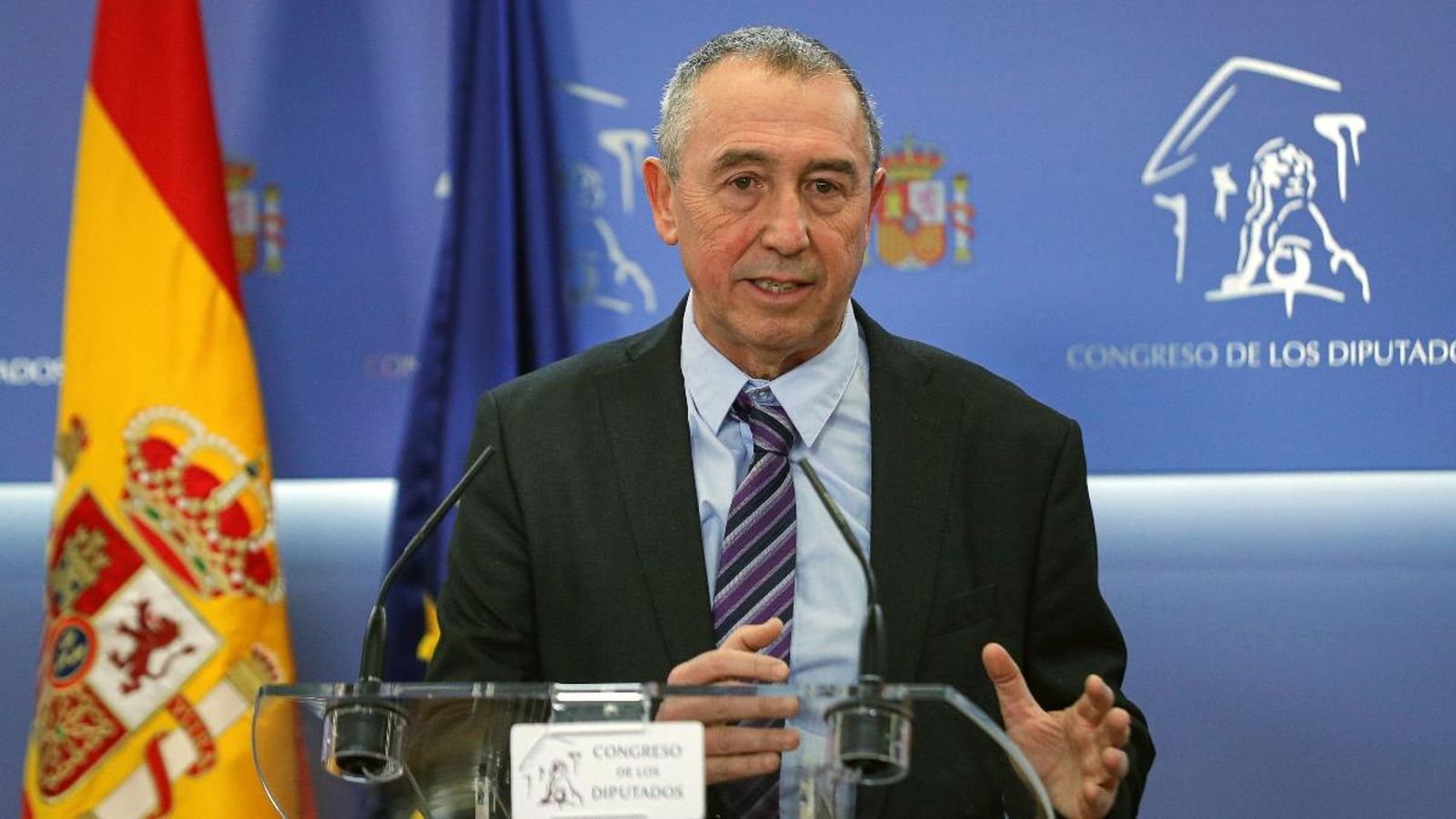 El diputat de Compromís Joan Baldoví en roda de premsa