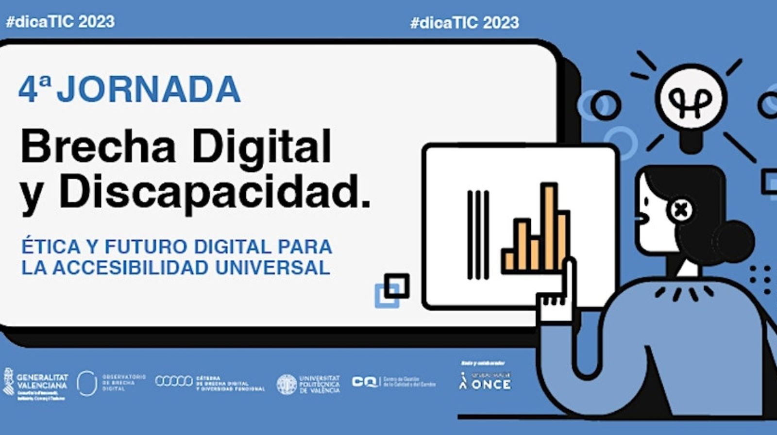 Jornada sobre accessibilitat i noves tecnologies de la Càtedra de Bretxa Digital i Discapacitat e la UPV