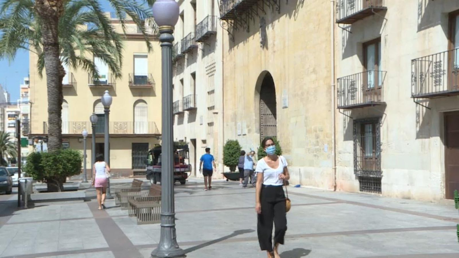 Imatge del centre d'Elx aquest dimecres