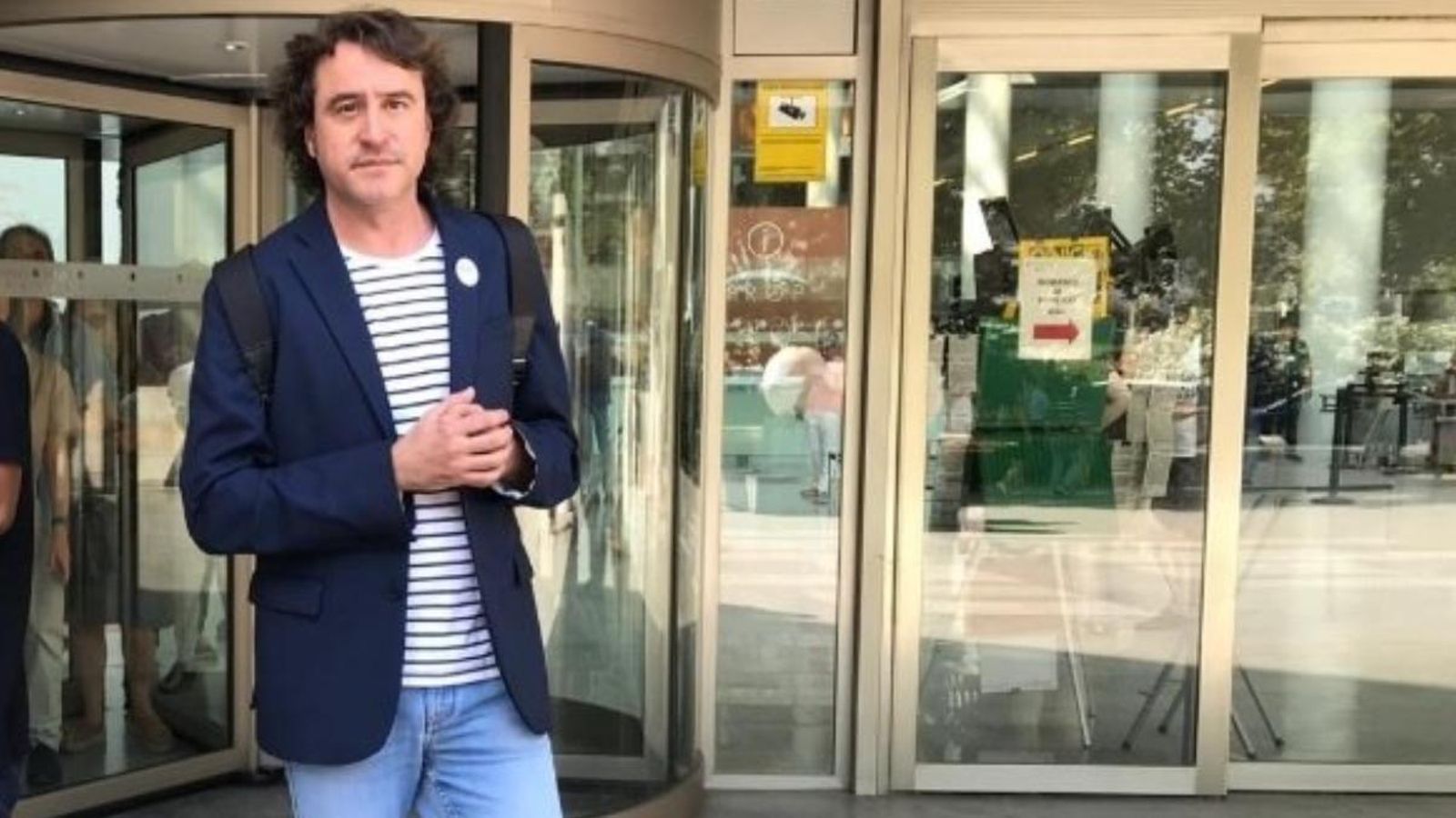 Imatge d'arxiu de Rubén Trenzano, a la Ciutat de la Justícia de València