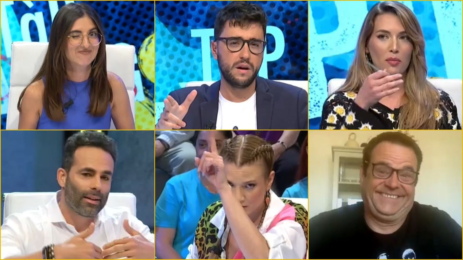 L'equip de 'TàP Zàping' reacciona davant de la paella de Dabiz Muñoz