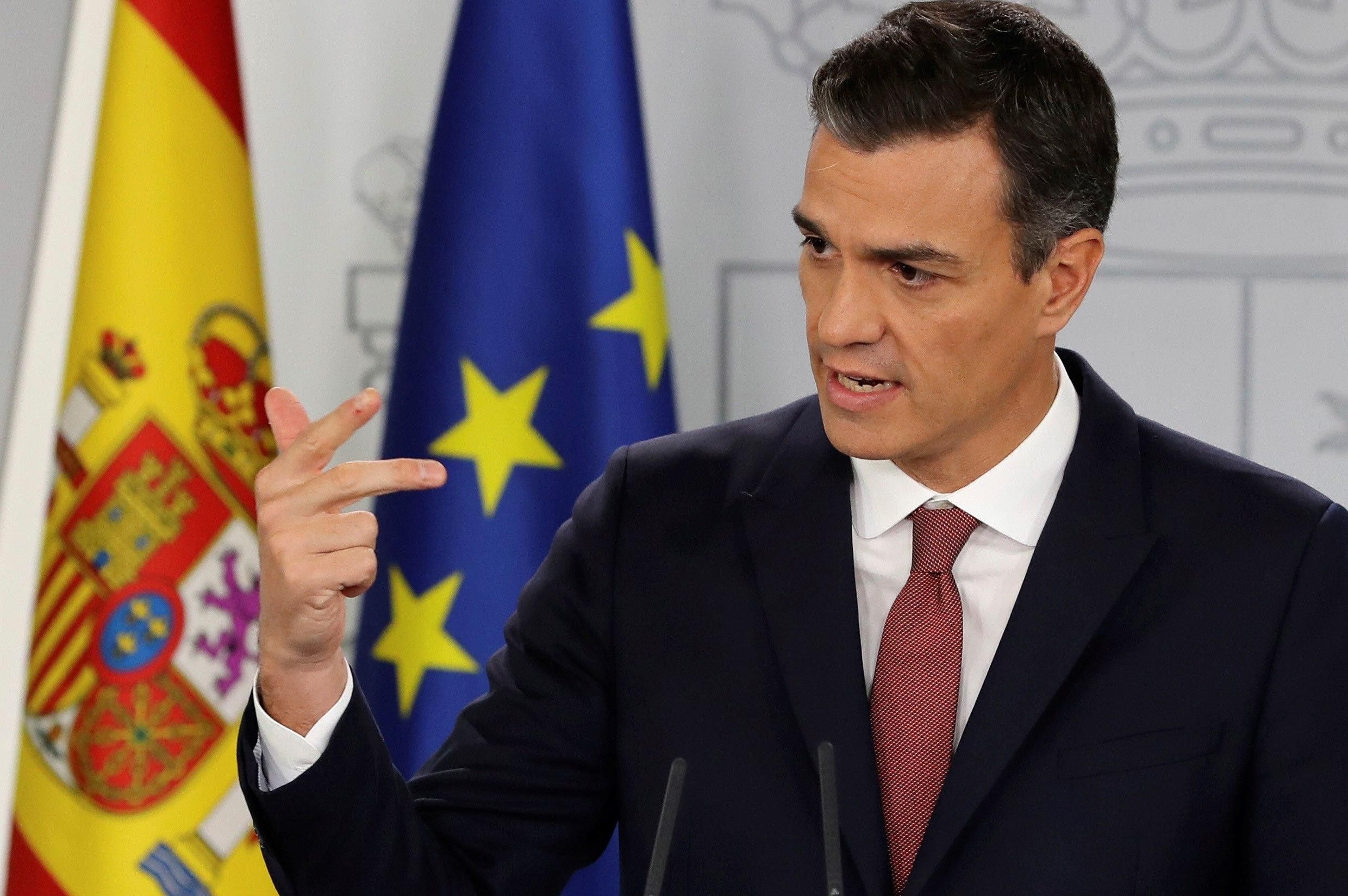 El president del govern espanyol, Pedro Sánchez, en una imatge d'arxiu El president del govern espanyol, Pedro Sánchez, en una imatge d'arxiu