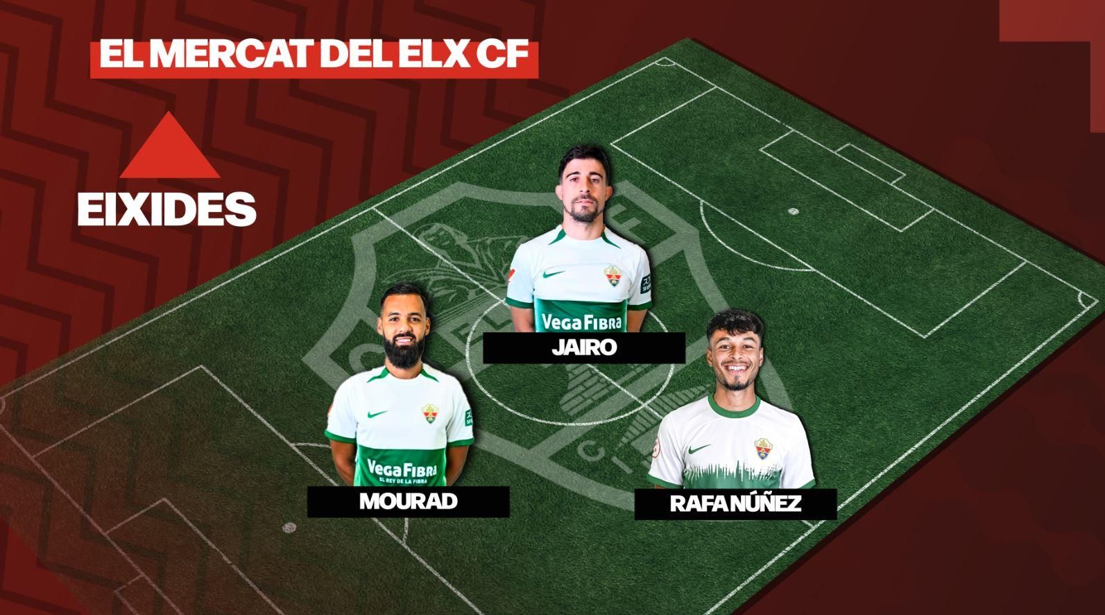 Mourad, Jairo i Rafa Núñez no comptaven per a Sarabia Mourad, Jairo i Rafa Núñez no comptaven per a Sarabia