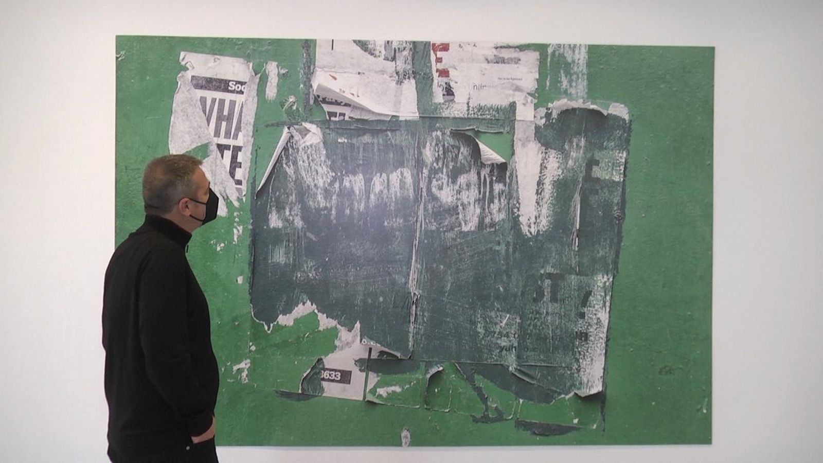 VÍDEO | "Wallscapes", les obres de gran format de Carlos Balsalobre s'exposen al Palau d'Altea