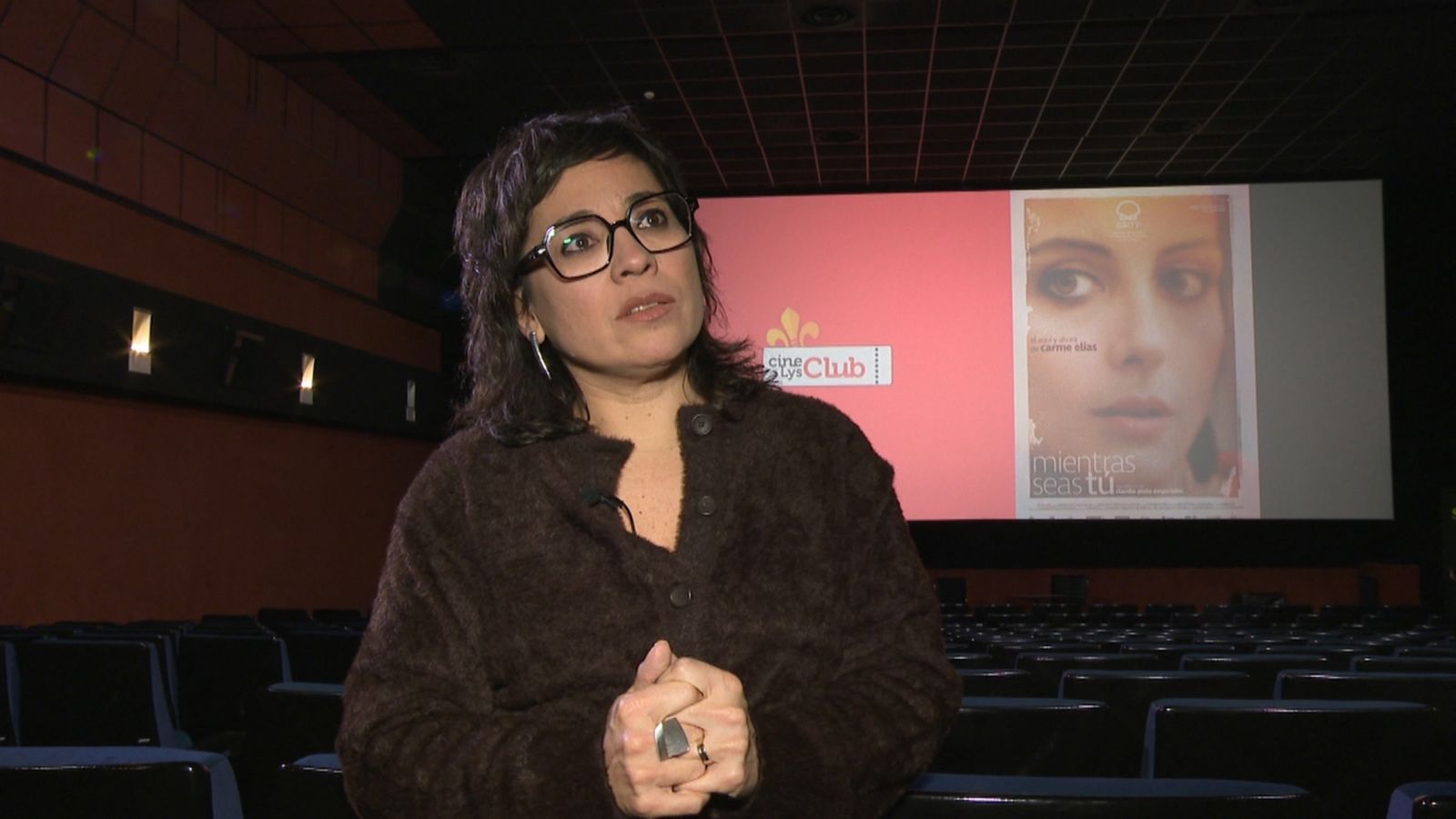 La directora del documental 'Mentre siguis tu', Claudia Pinto