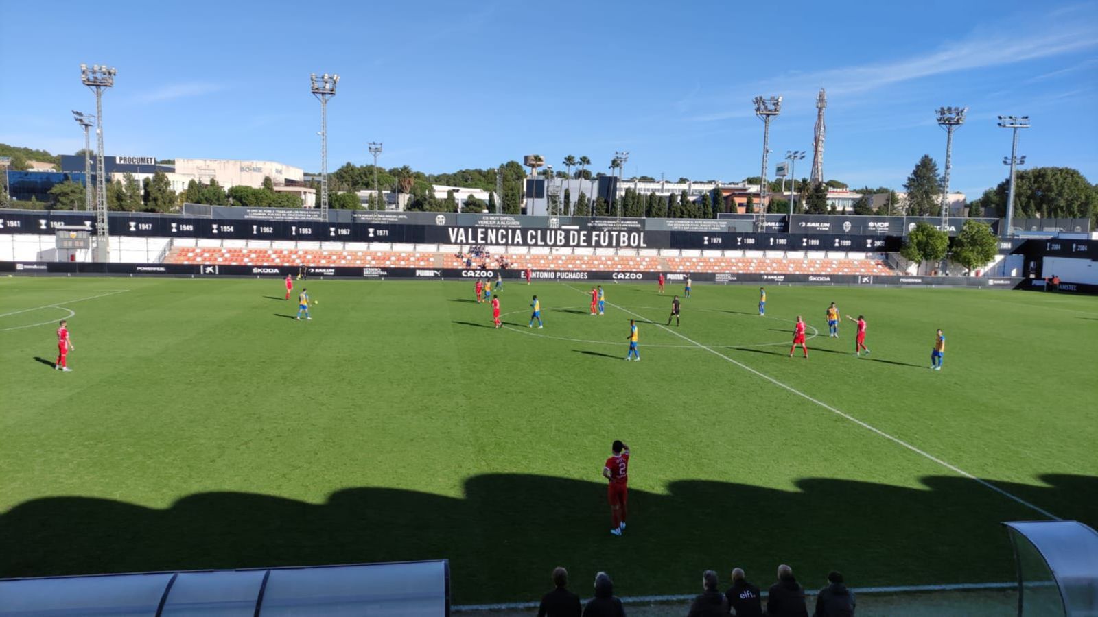 Imatge del partit entre el València CF i l'AZ Alkmaard