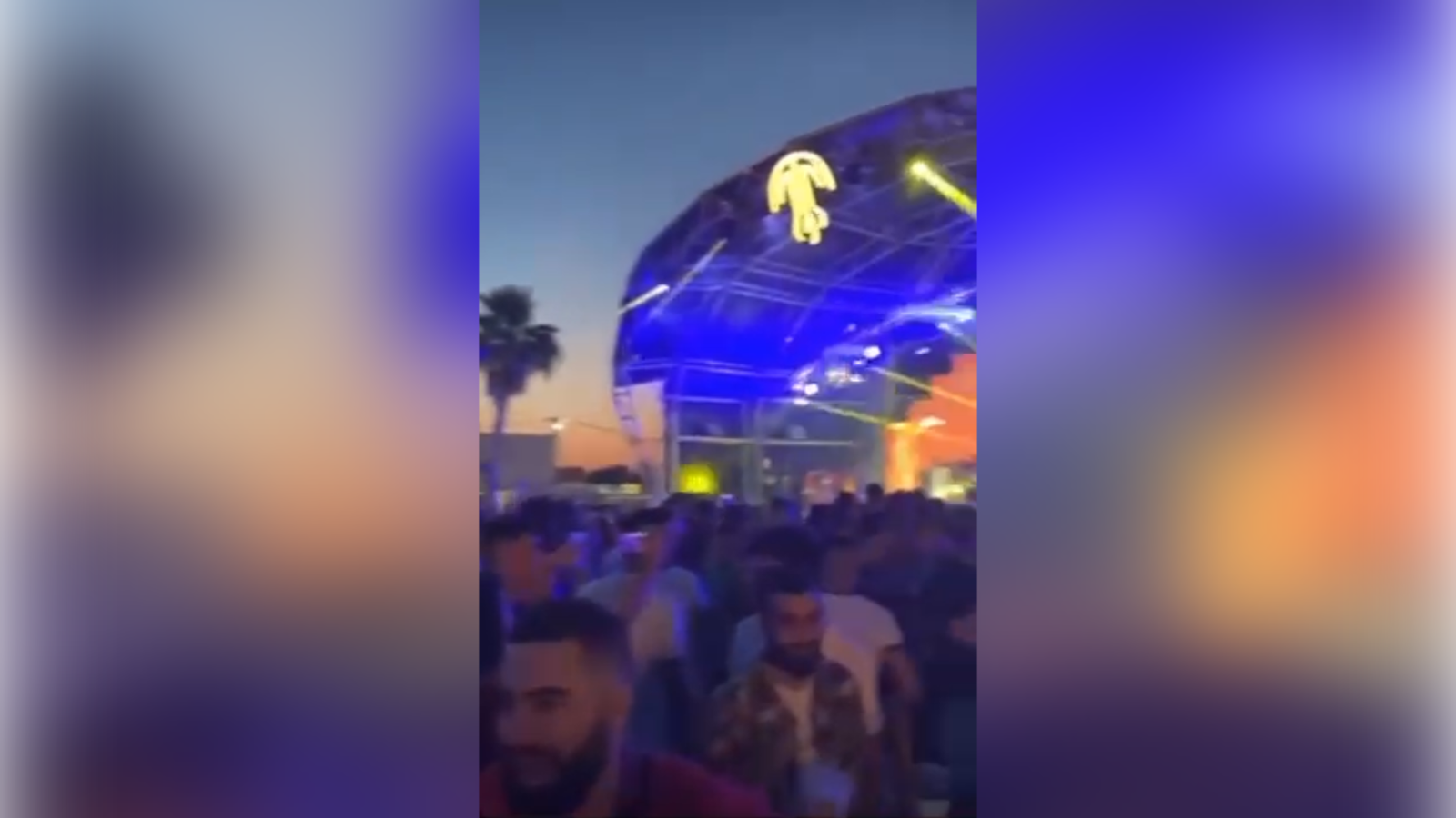 Imatges del concert d'Omar Montes al Medusa Beach Club