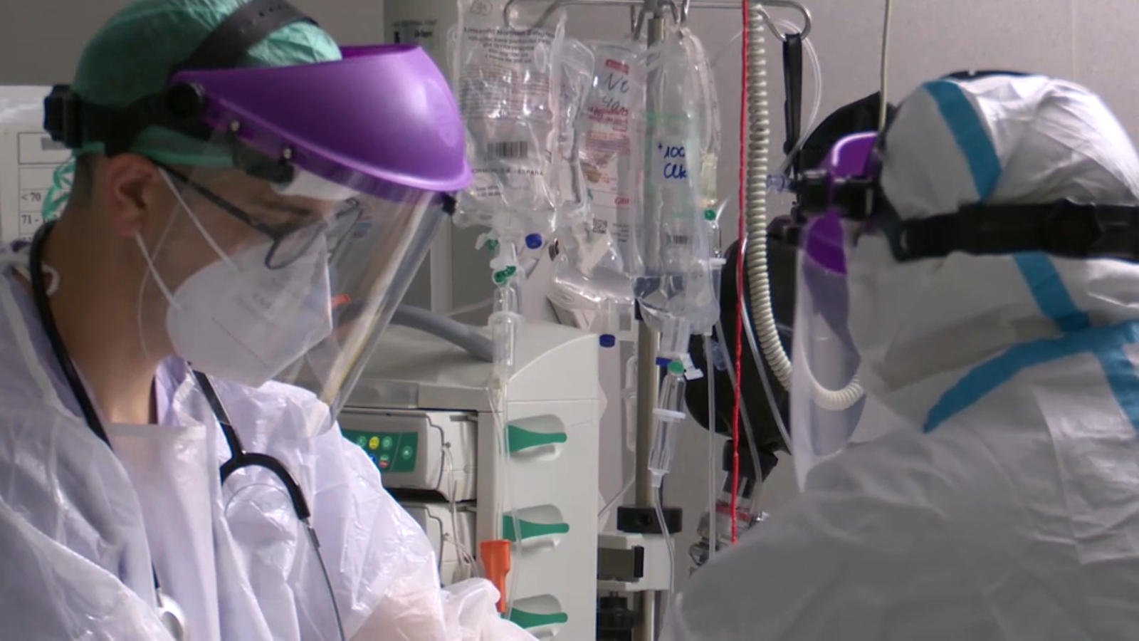 Servei UCI d'un hospital valencià