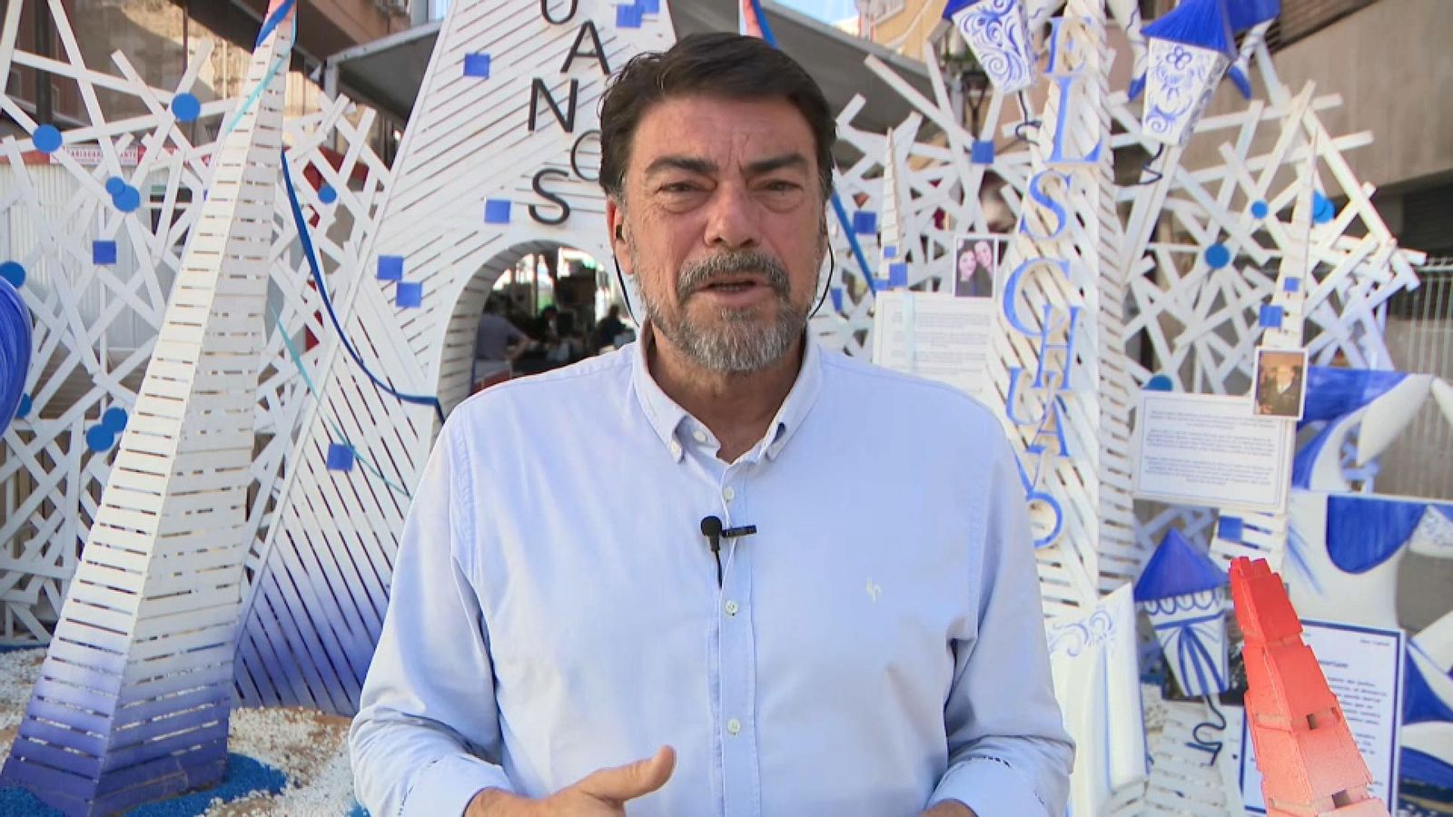 L'alcalde d'Alacant, Luis Barcala, entrevistat aquest dijous en 'Les notícies del matí'