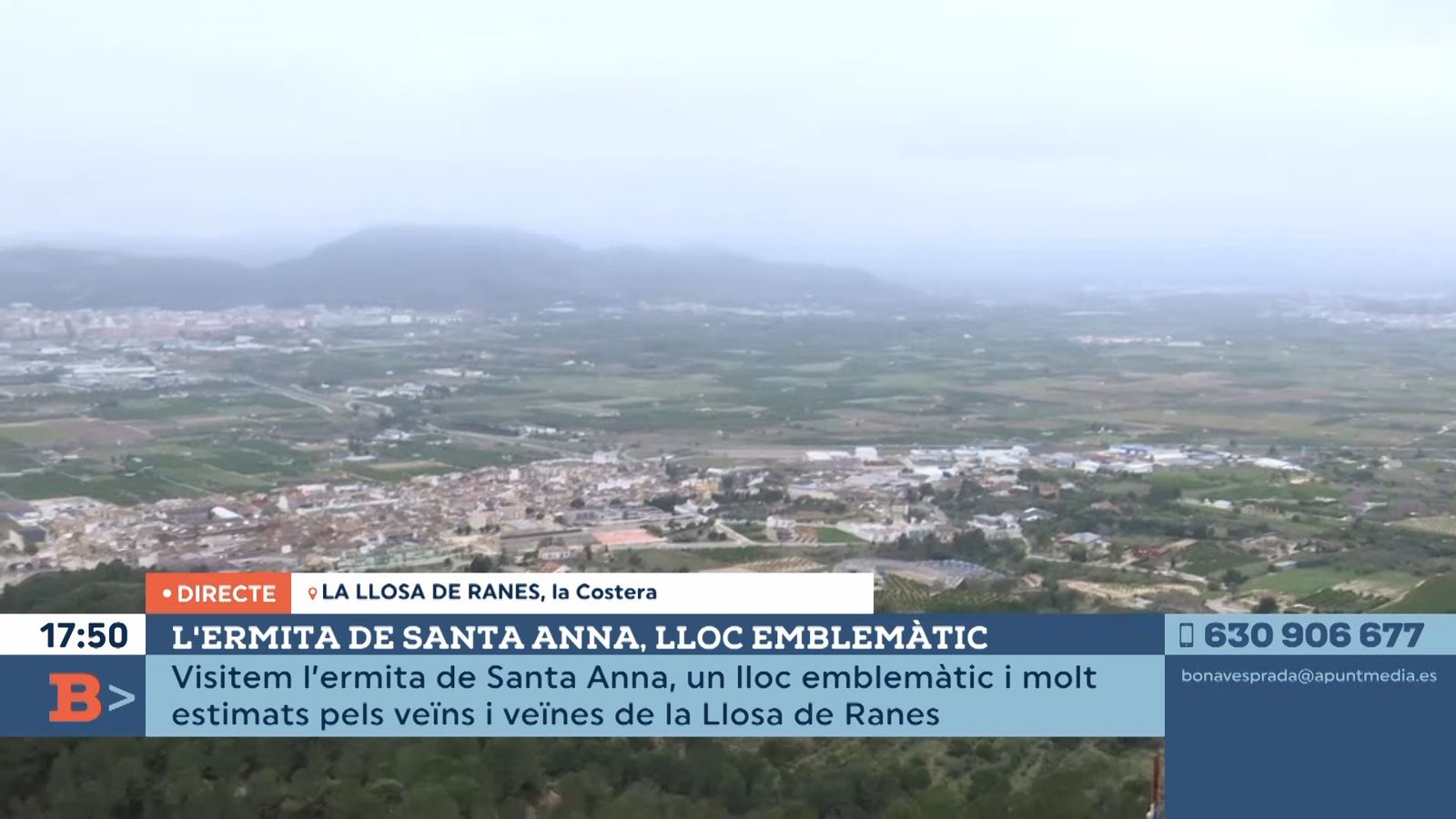 11.04.2022 | L'ermita de Santa Anna, lloc emblemàtic a la Llosa de Ranes