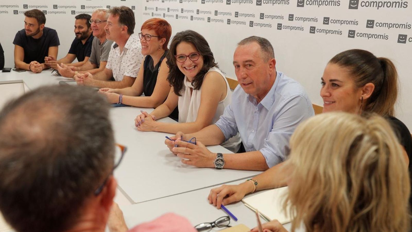 Reunió de l'executiva de Compromís