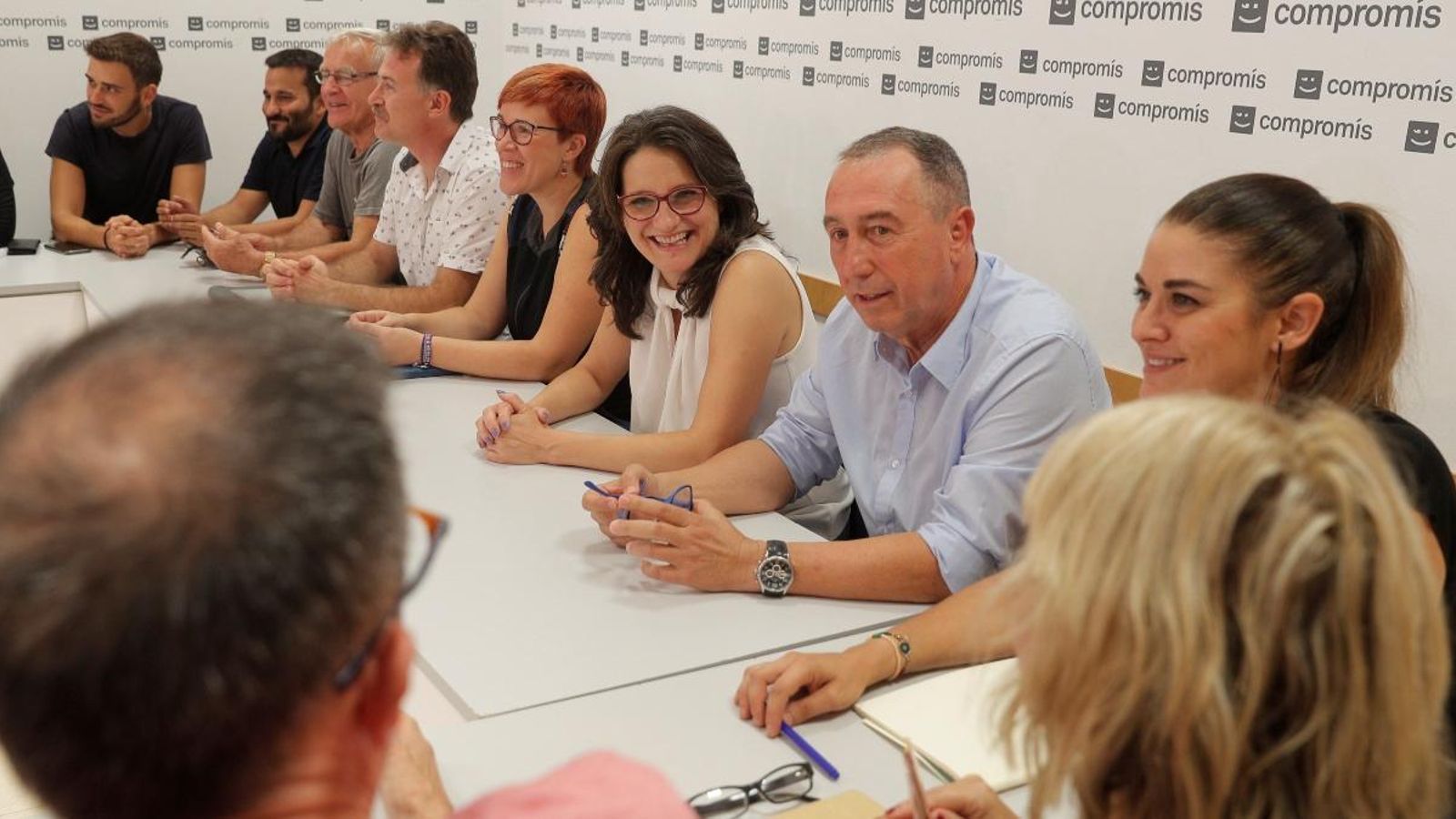 Reunió de l'executiva de Compromís Reunió de l'executiva de Compromís