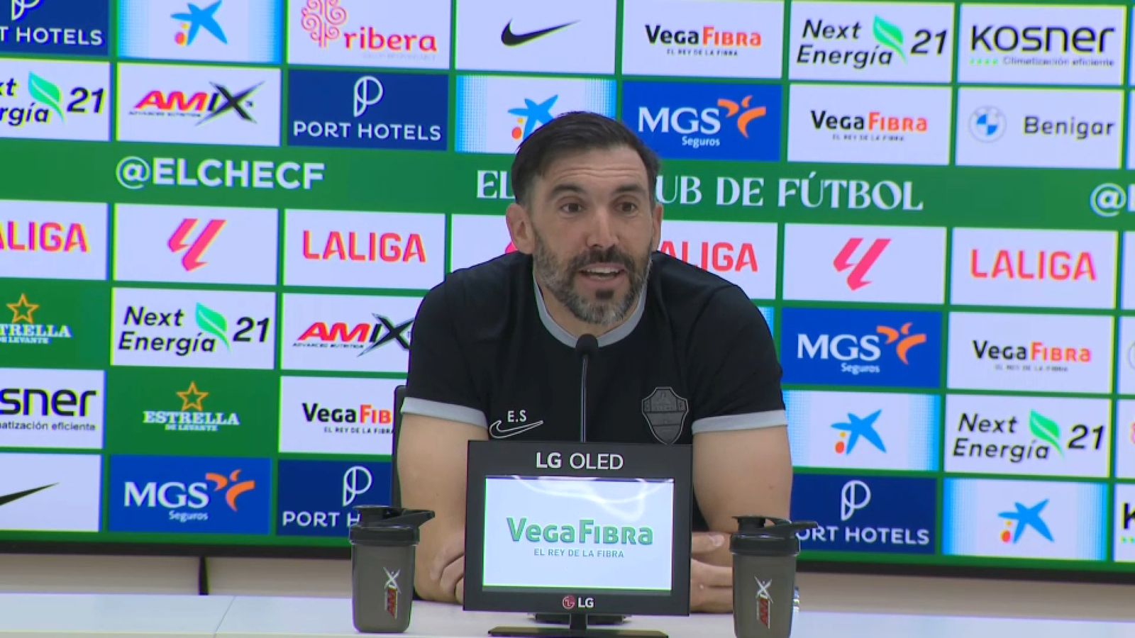 El tècnic de l'Elx, Éder Sarabia