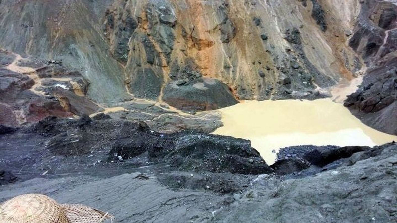 Col·lapse a una mina a Kachin, Myanmar
