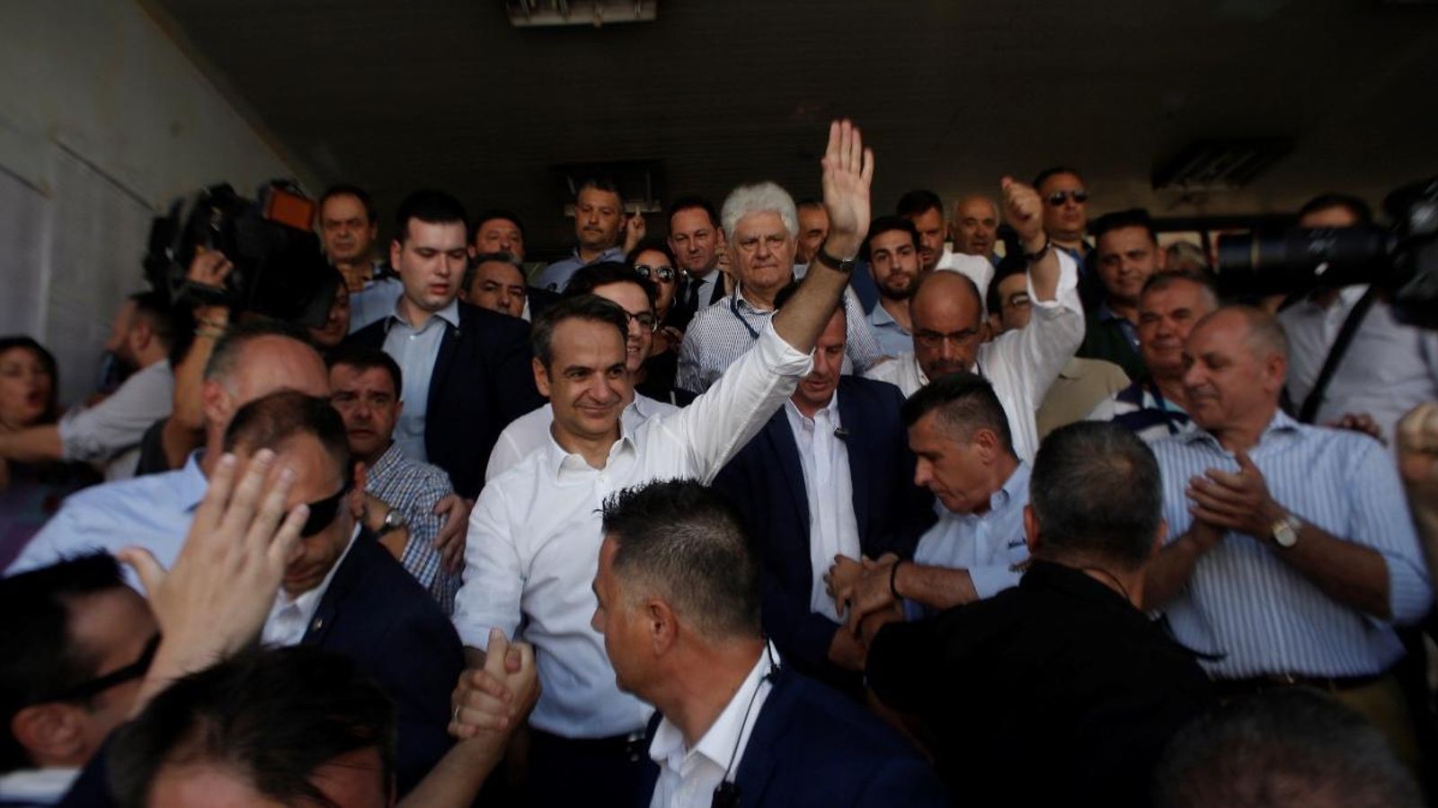 El líder de Nova Democràcia, Kiriakos Mitsotakis