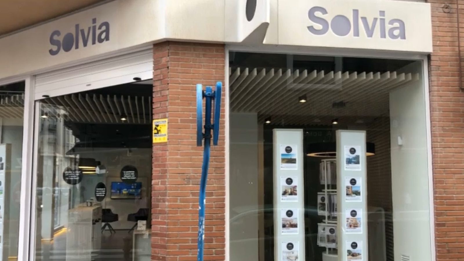 Una oficina de Solvia, la immobiliària del Banc Sabadell