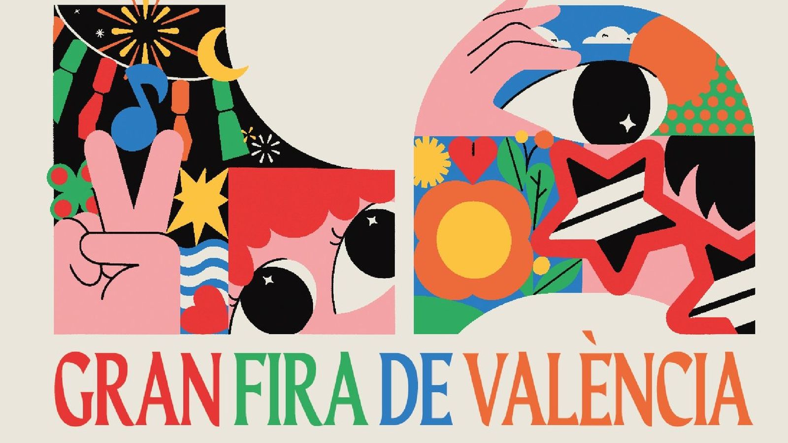 Cartell promocional de la Gran Fira de València 2021