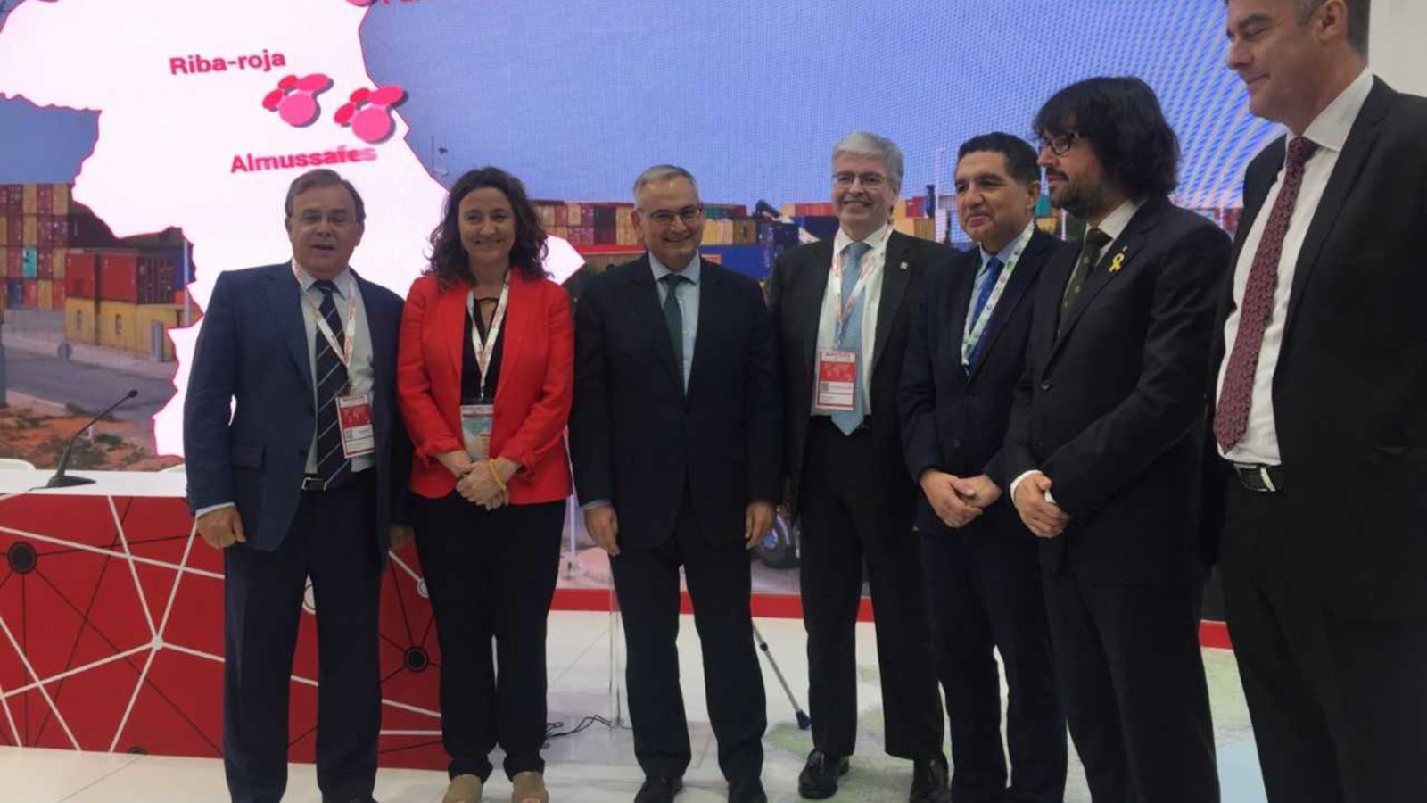Inauguració de l’estand de la Comunitat Valenciana en SIL 2018