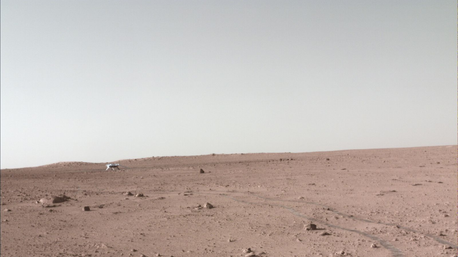 Imatge de Mart captada per la sonda Zhurong