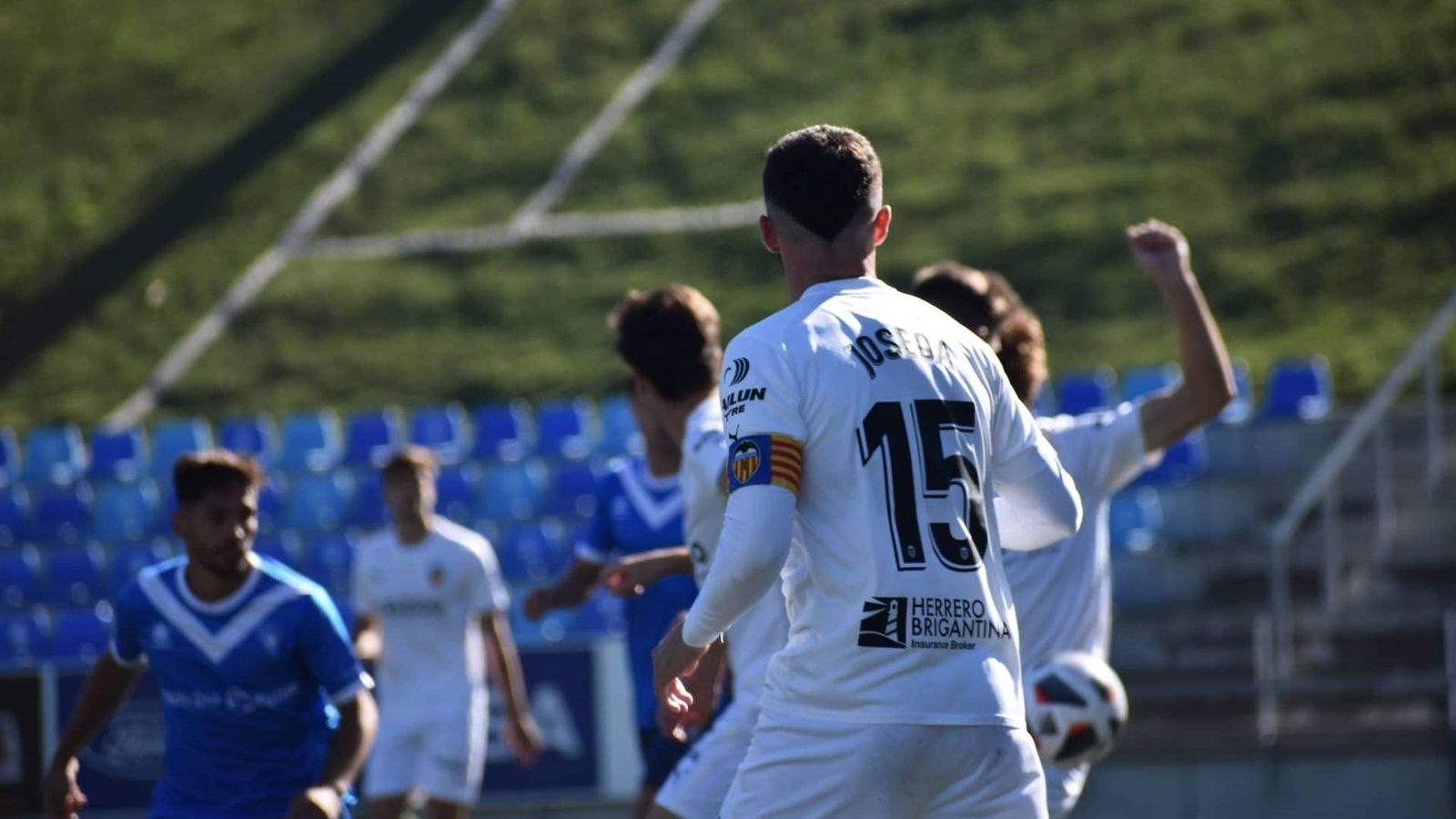 Joseda, en una acció del partit