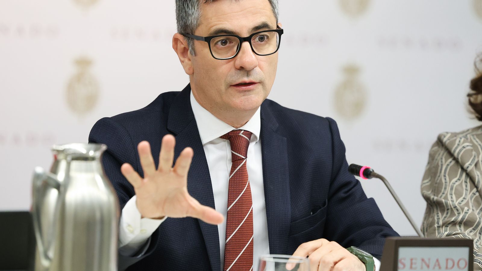 El ministre de la Presidència, Justícia i Relacions amb les Corts, Félix Bolaños