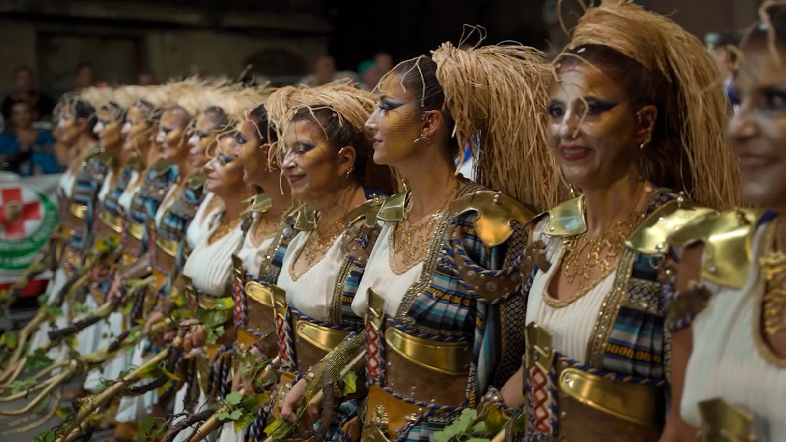 L'entrada de moros i cristians d'enguany està capitanejada per les filaes Els Valencians (cristiana) i Corda Curta (mora)