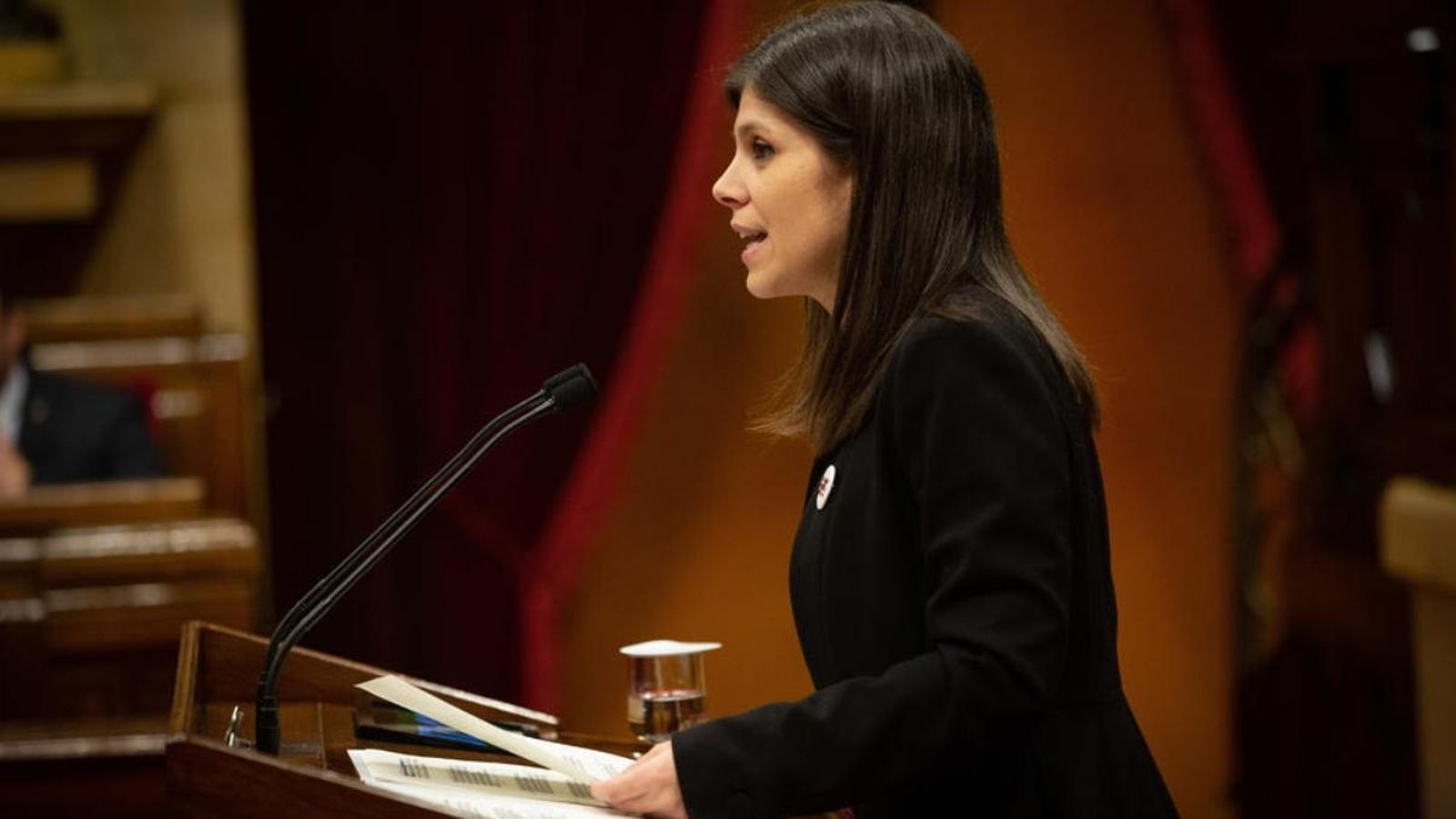 La portaveu i secretària general adjunta d'Esquerra Republicana de Catalunya, Marta Vilalta, en una imatge d'arxiu