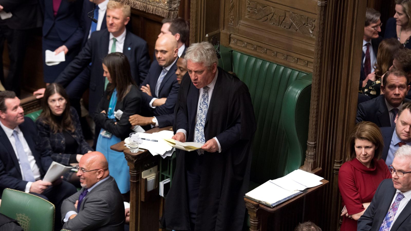 Imatge d'arxiu del president de la Cambra dels Comuns, John Bercow. Jessica Taylor (Efe)