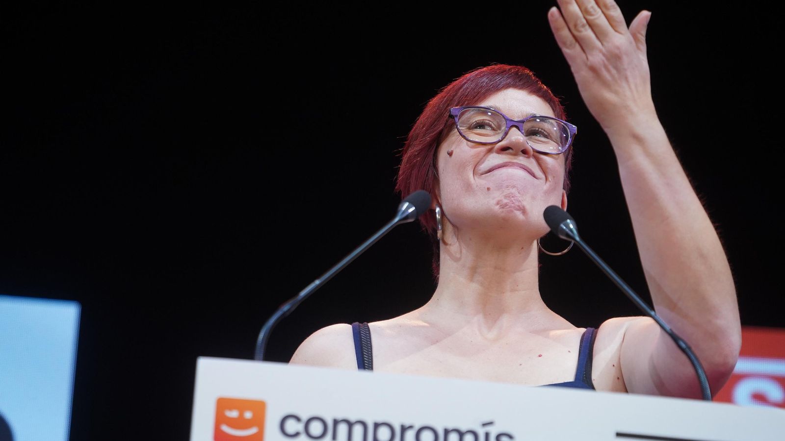 La diputada de Compromís Àgueda Micó La diputada de Compromís, Àgueda Micó