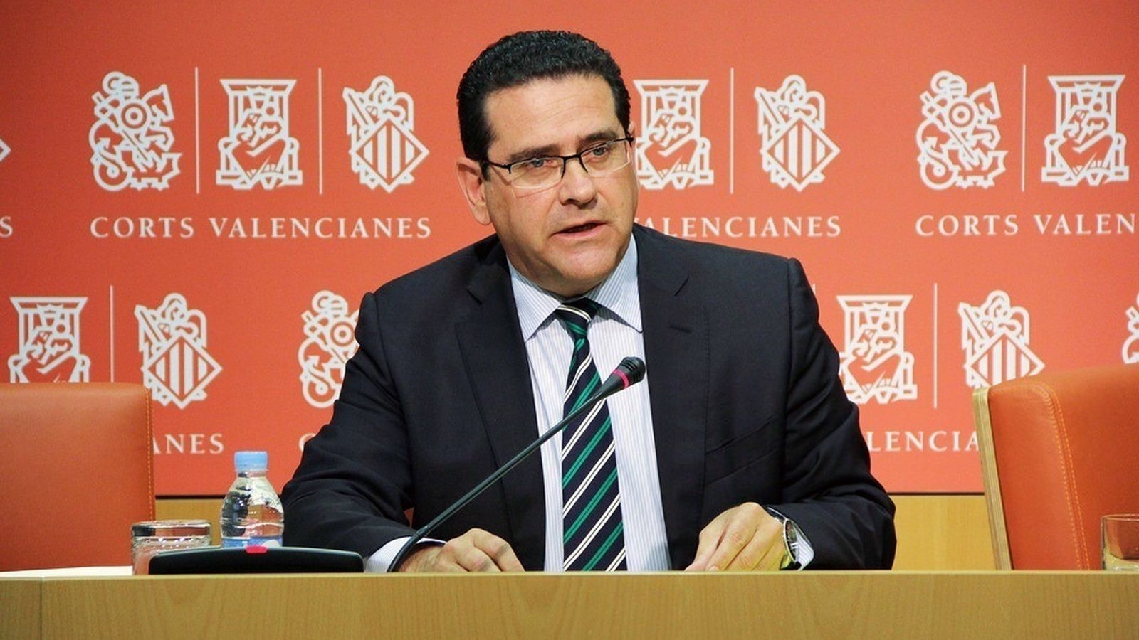 Jorge Bellver, en una imatge d'arxiu a les Corts