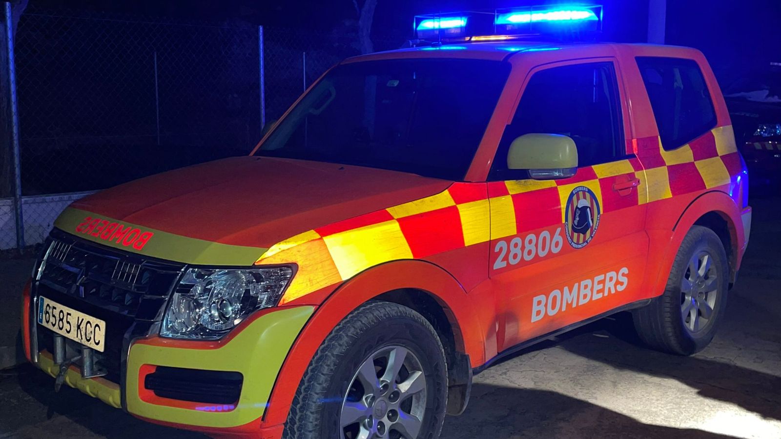 Vehicle del Consorci Provincial de Bombers de València en una imatge d'arxiu