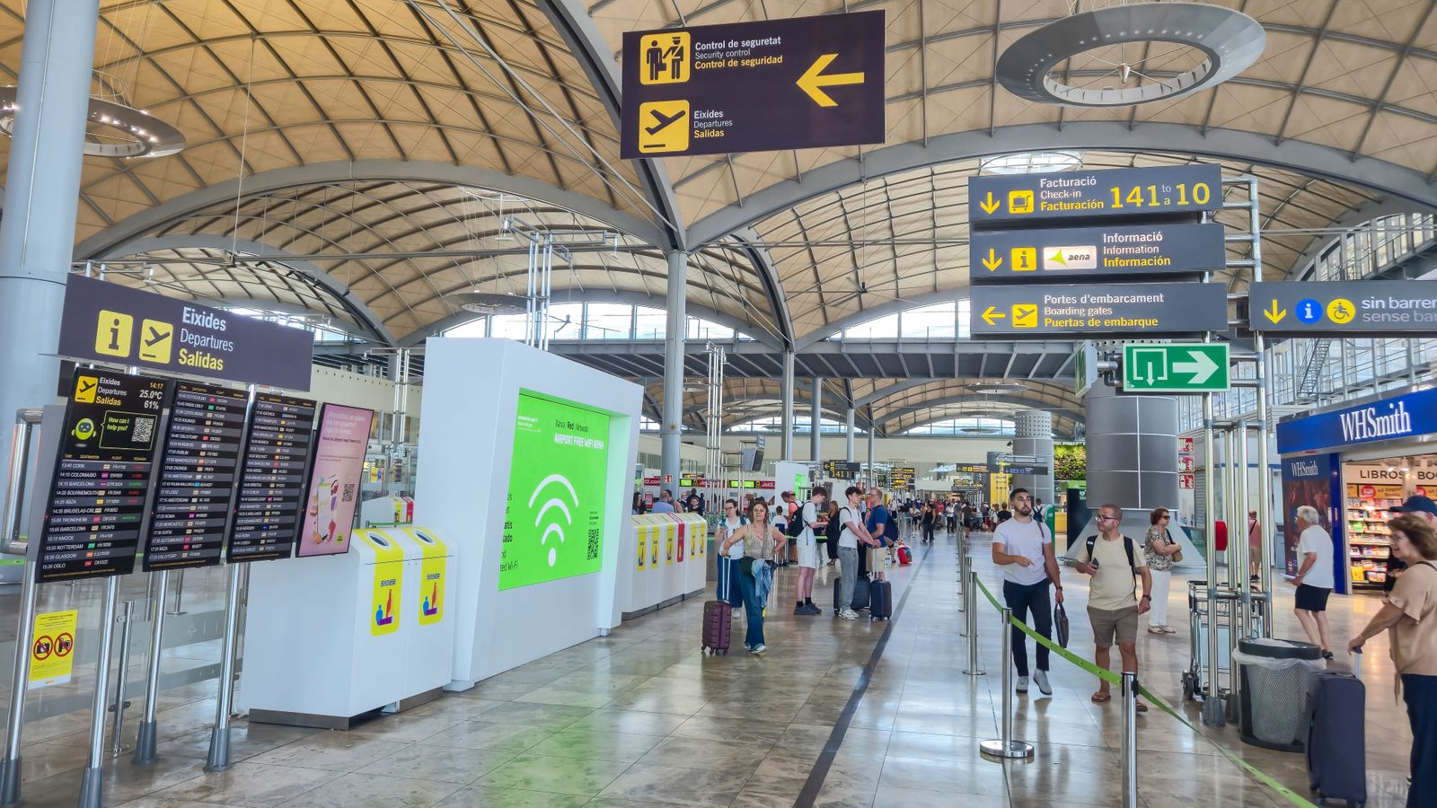 L'aeroport d'Alacant, en una imatge d'arxiu