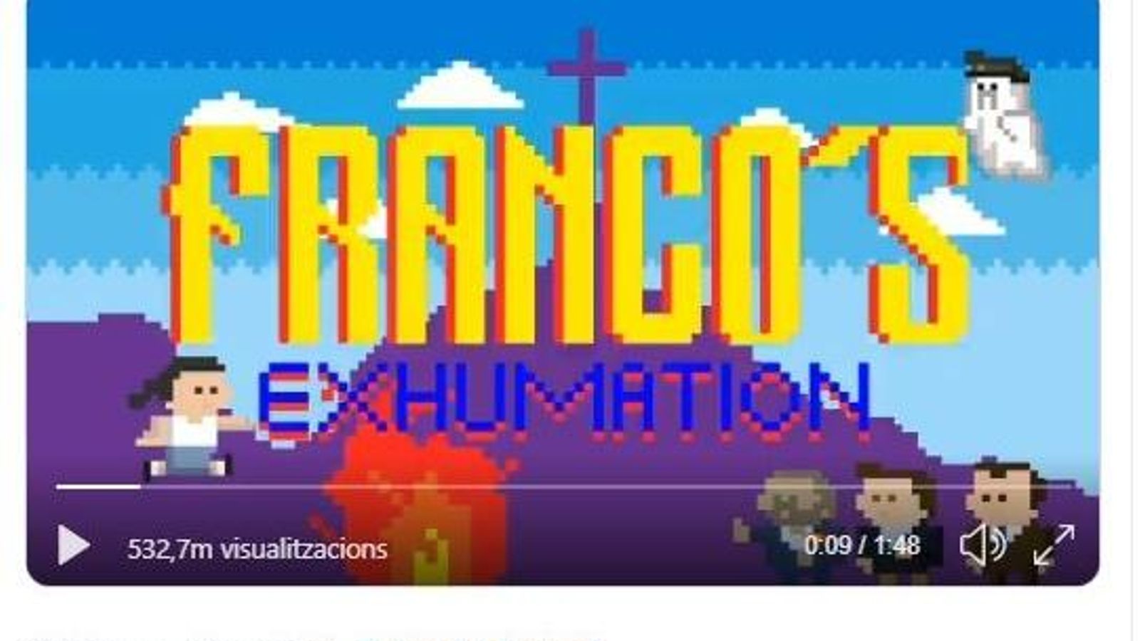 L\'exhumació de Franco vista des de l\'ull d\'Internet