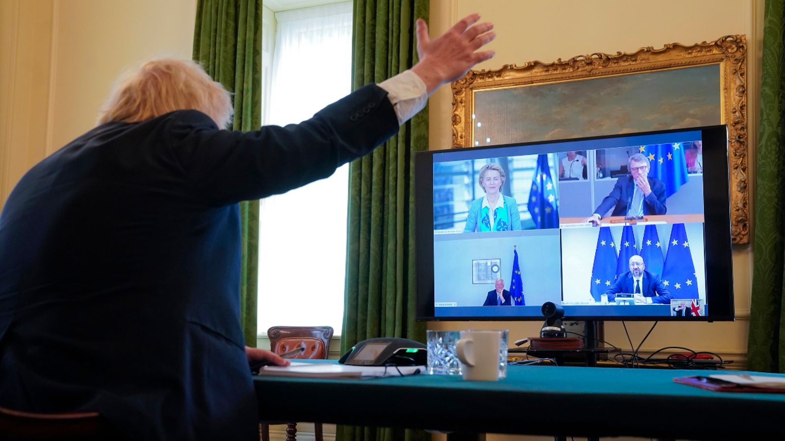 En la reunió per esclarir la relació entre la UE i el Regne Unit han participat Ursula von der Leyen, Boris Johnson, Charles Michel i David Sassoli