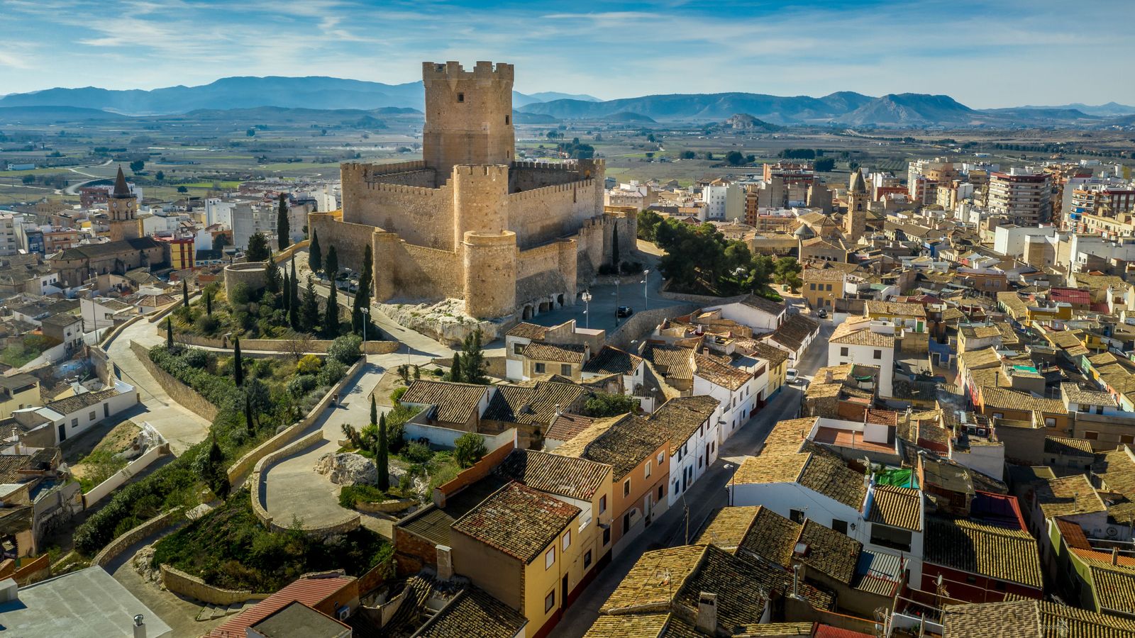 Villena és un dels municipis del Vinalopó que està divendres està sota l'avís groc per temperatures que poden superar els 36 graus