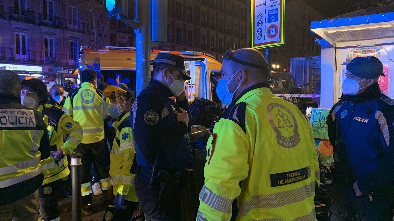 Agents de les forces de seguretat aquest cap de setmana a Madrid