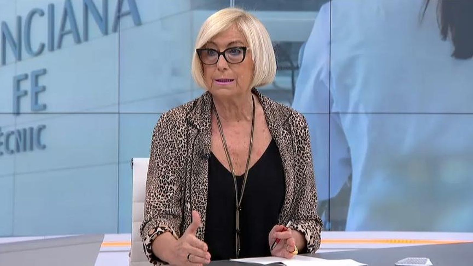 Inmaculada Calvo en 'À Punt Notícies matí'