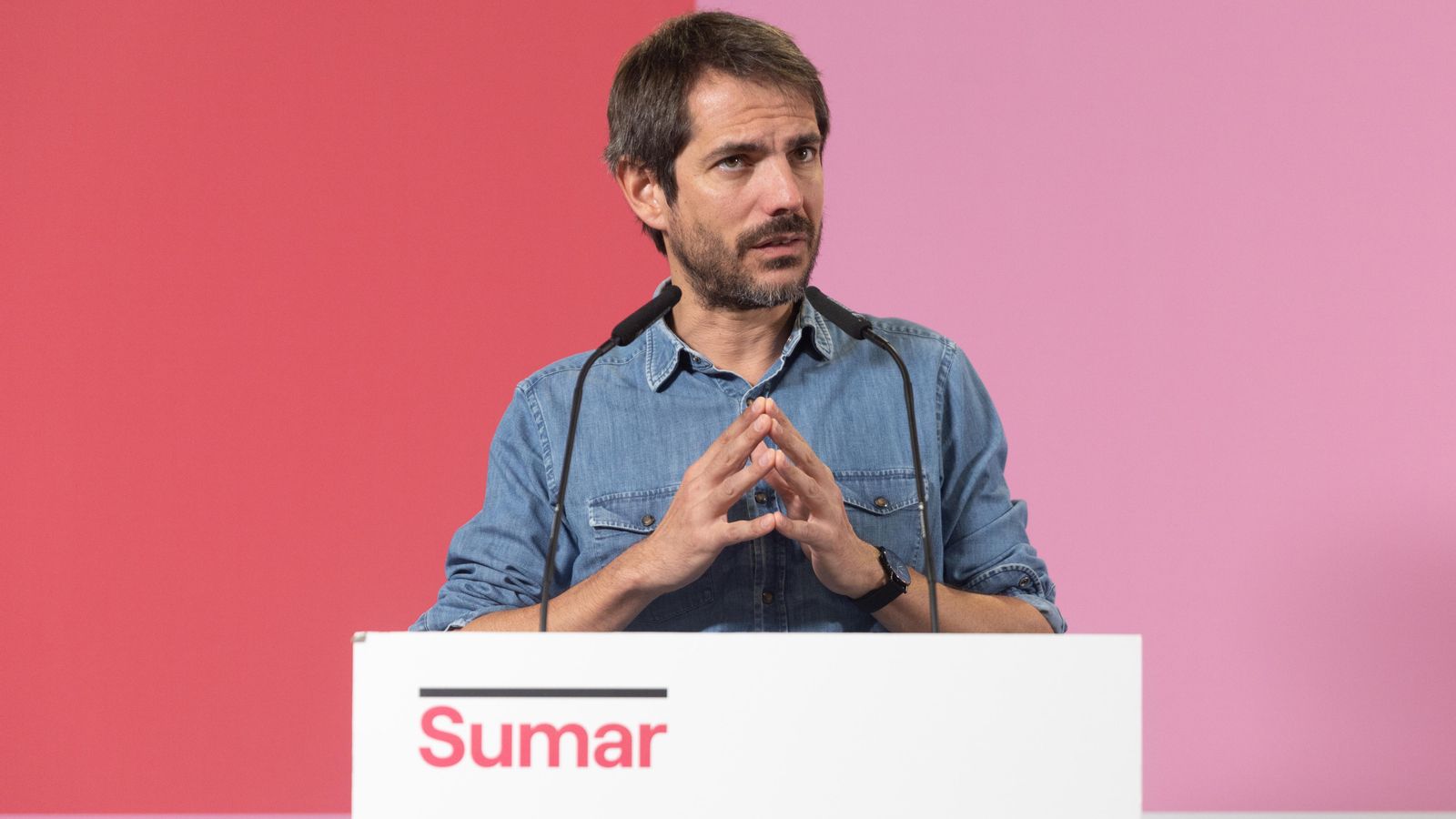 El portaveu de Sumar, Ernest Urtasun, aquest dilluns