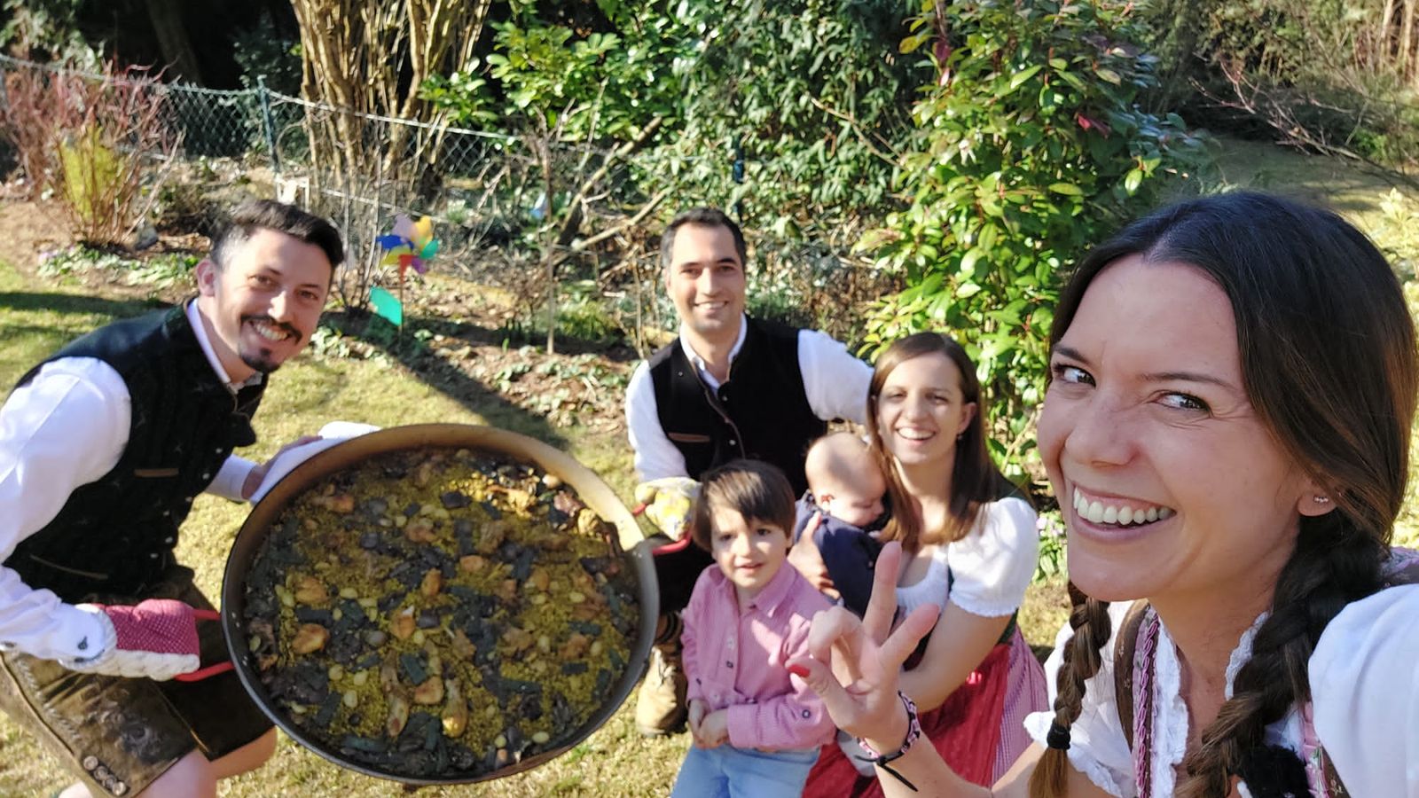 Una paella a Munic amb Rosen de Massalavés i Toni de Cullera