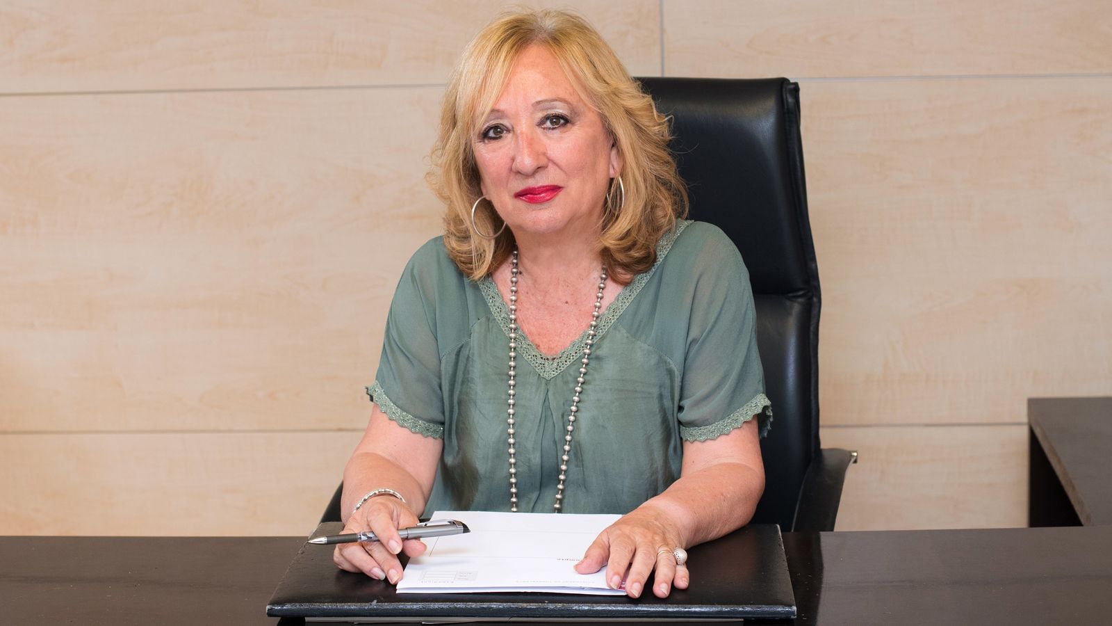 osefa Tena, alcaldessa de Torreblanca