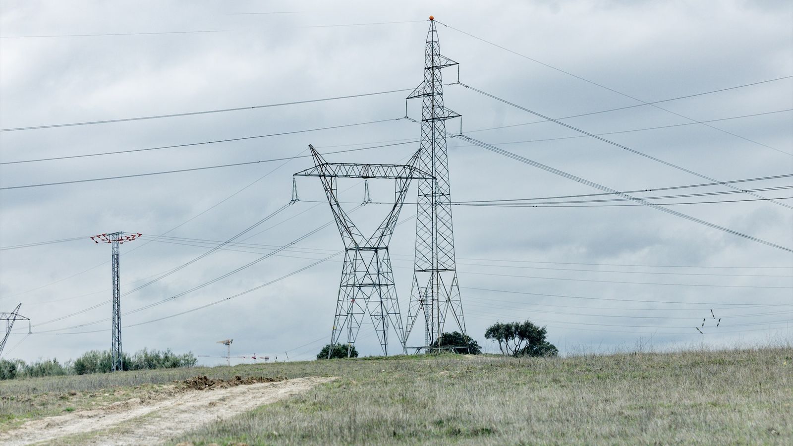 Una torre de tensió elèctrica