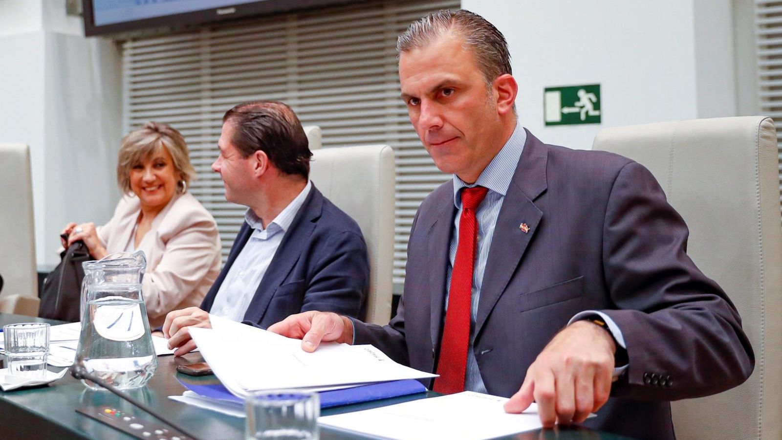 El diputat de la formació d'extrema dreta Vox, Francisco Javier Ortega Smith