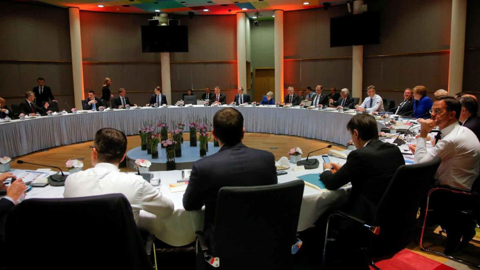 Imatge de la cimera de la Unió Europea